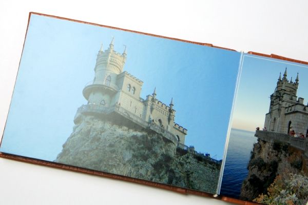 Книга натуральная кожа «Крокодил» 57